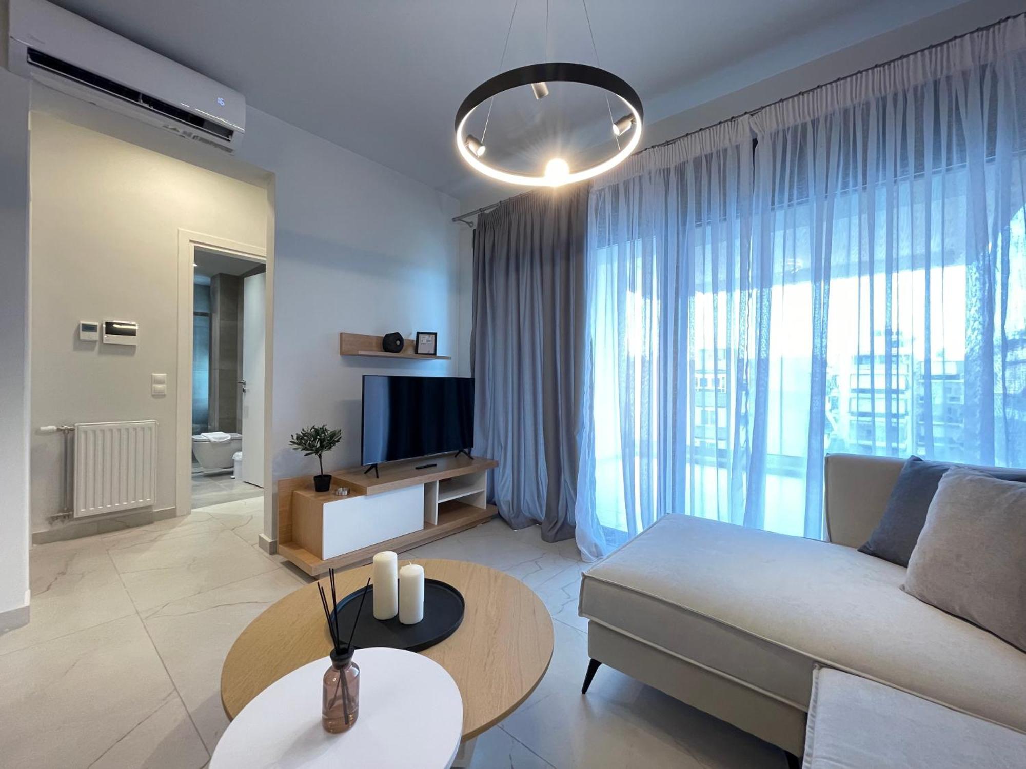 Apartamento Urban Oasis In Ellinikon Atenas Exterior foto